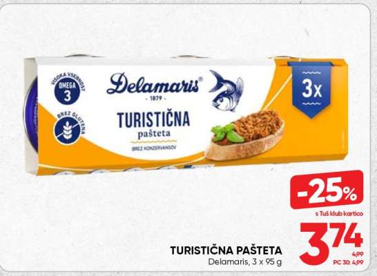 TURISTIČNA PAŠTETA