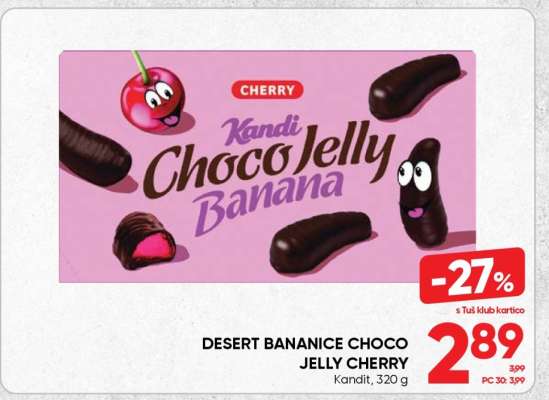 DESERT BANANICE CHOCO JELLY CHERRY