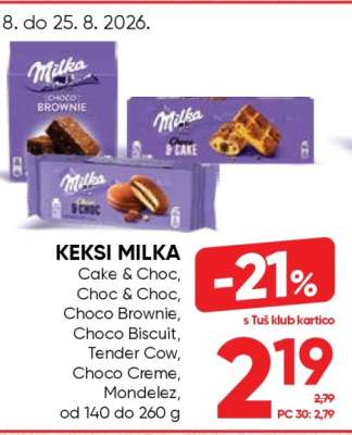 Keksi Milka