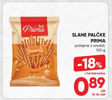 SLANE PALČKE PRIMA