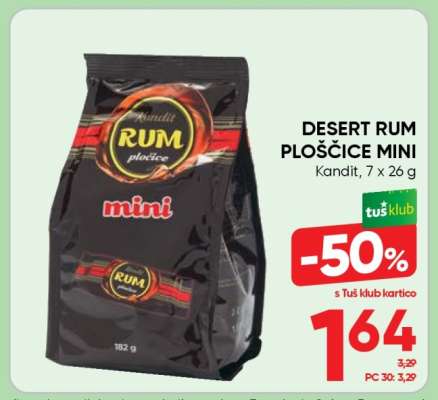 Desert Rum Ploščice Mini
