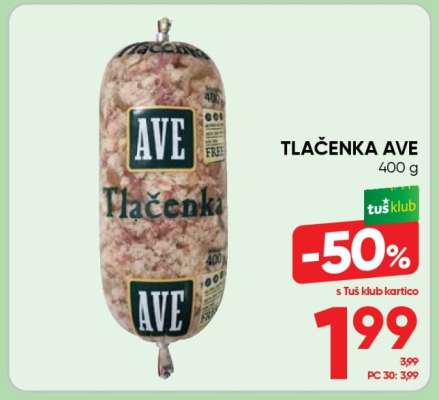 Tlačenka Ave 400 g