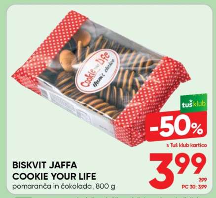 BISKVIT JAFFA Cookie your life