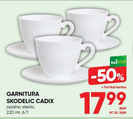 Garnitura Skodelic Cadix