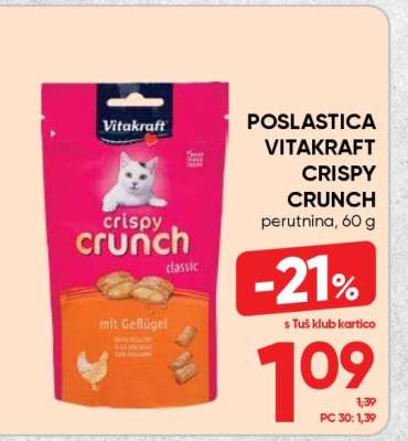 POSLASTICA VITAKRAFT CRISPY CRUNCH