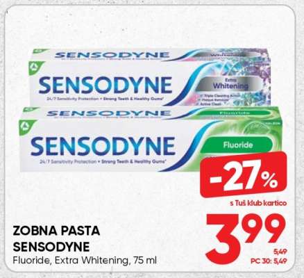 ZOBNA PASTA SENSODYNE
