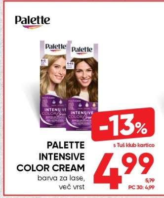 PALETTE INTENSIVE COLOR CREAM