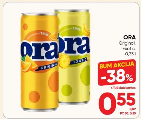 ORA Original, Exotic, 0,33 l