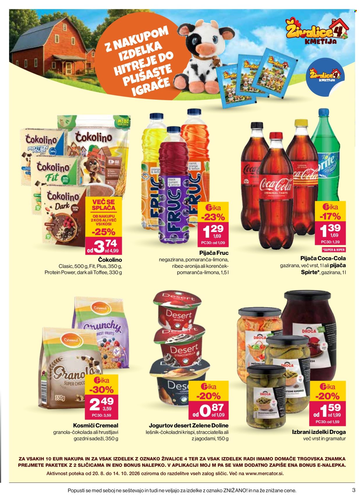 Mercator katalog - 20.8.2026 - 26.8.2026. Stran 3