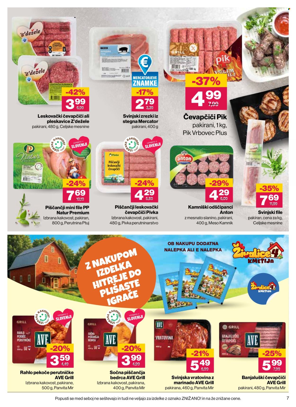 Mercator katalog - 20.8.2026 - 26.8.2026. Stran 7