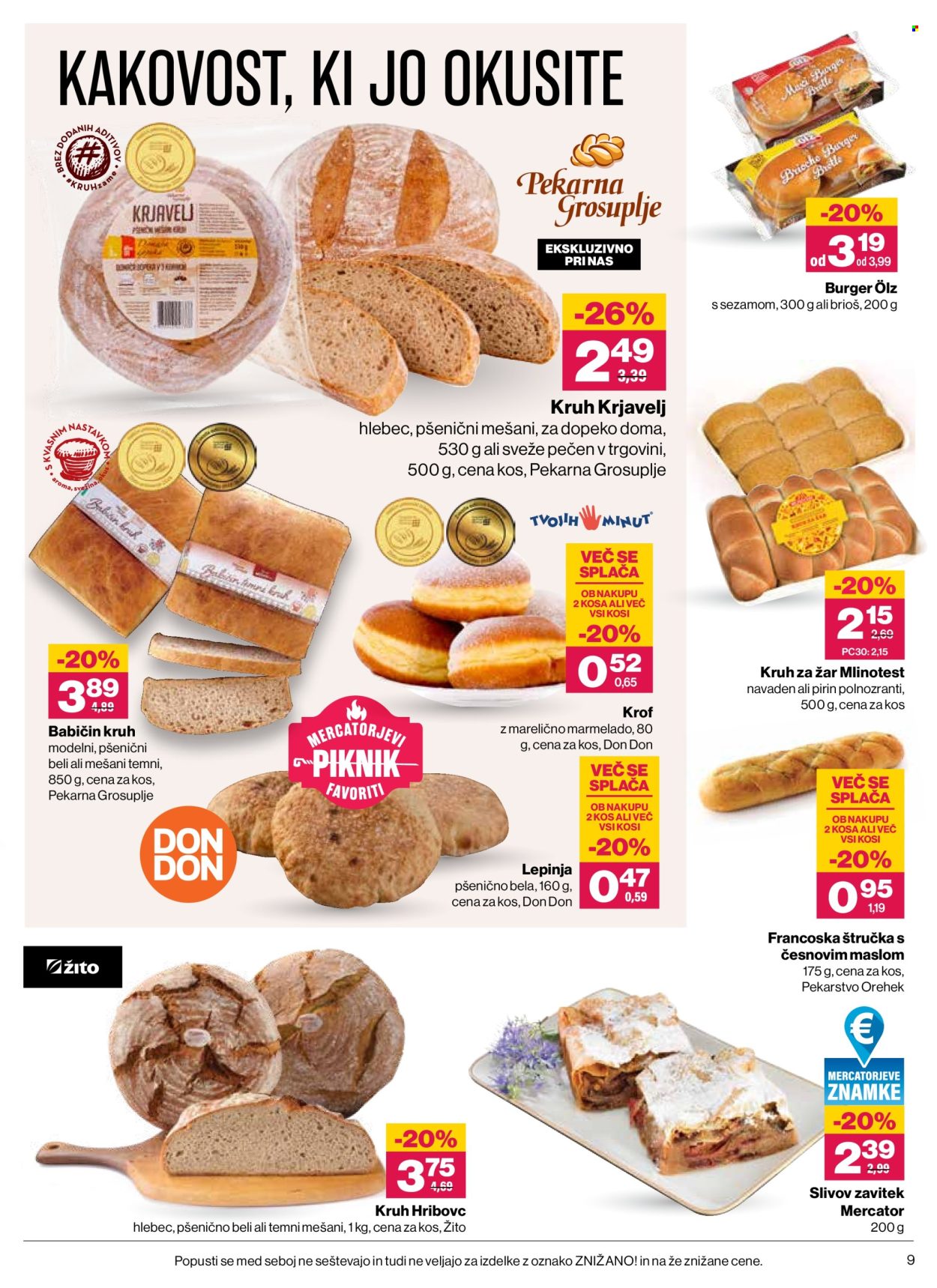 Mercator katalog - 20.8.2026 - 26.8.2026. Stran 9