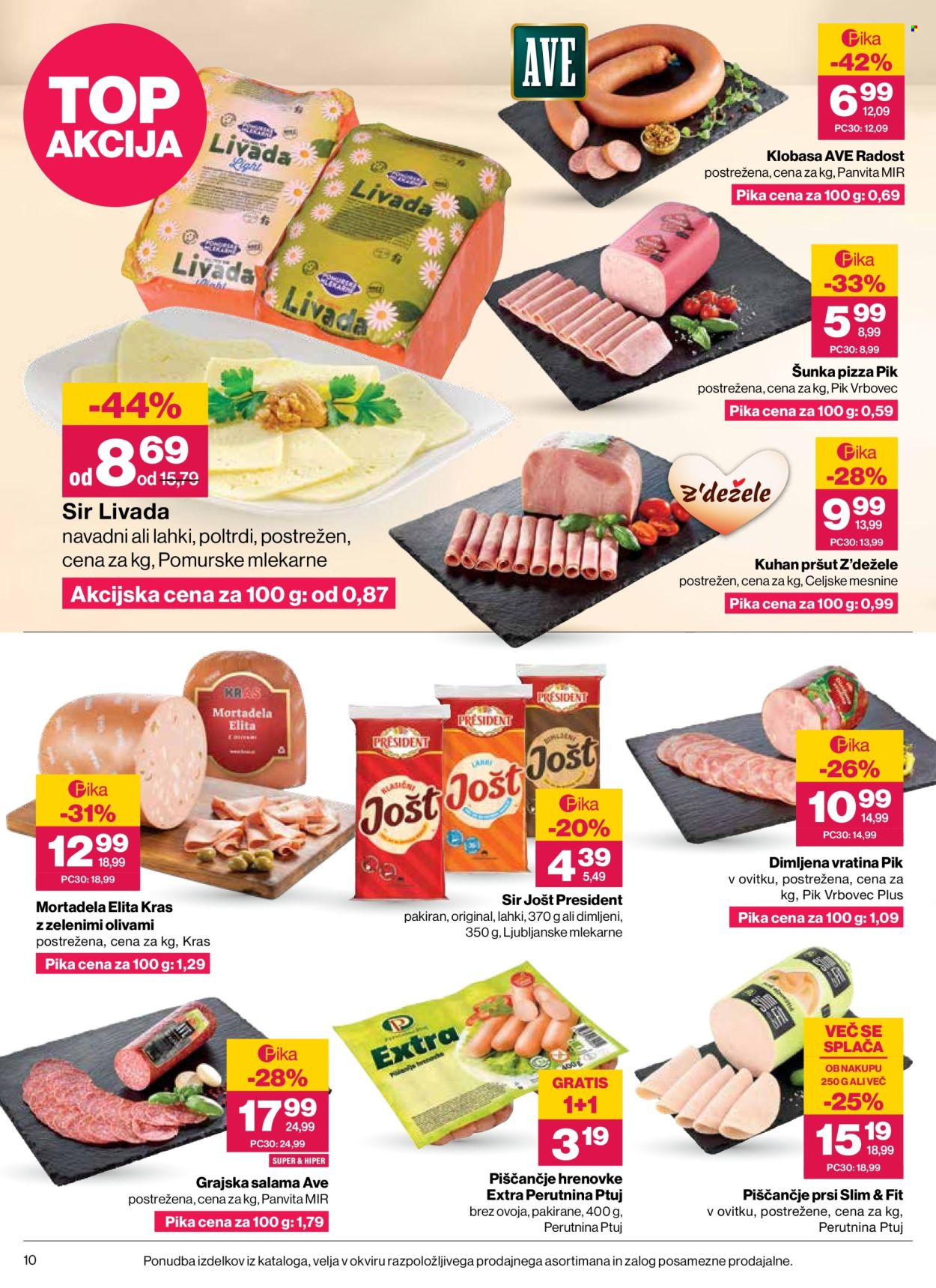 Mercator katalog - 20.8.2026 - 26.8.2026. Stran 10