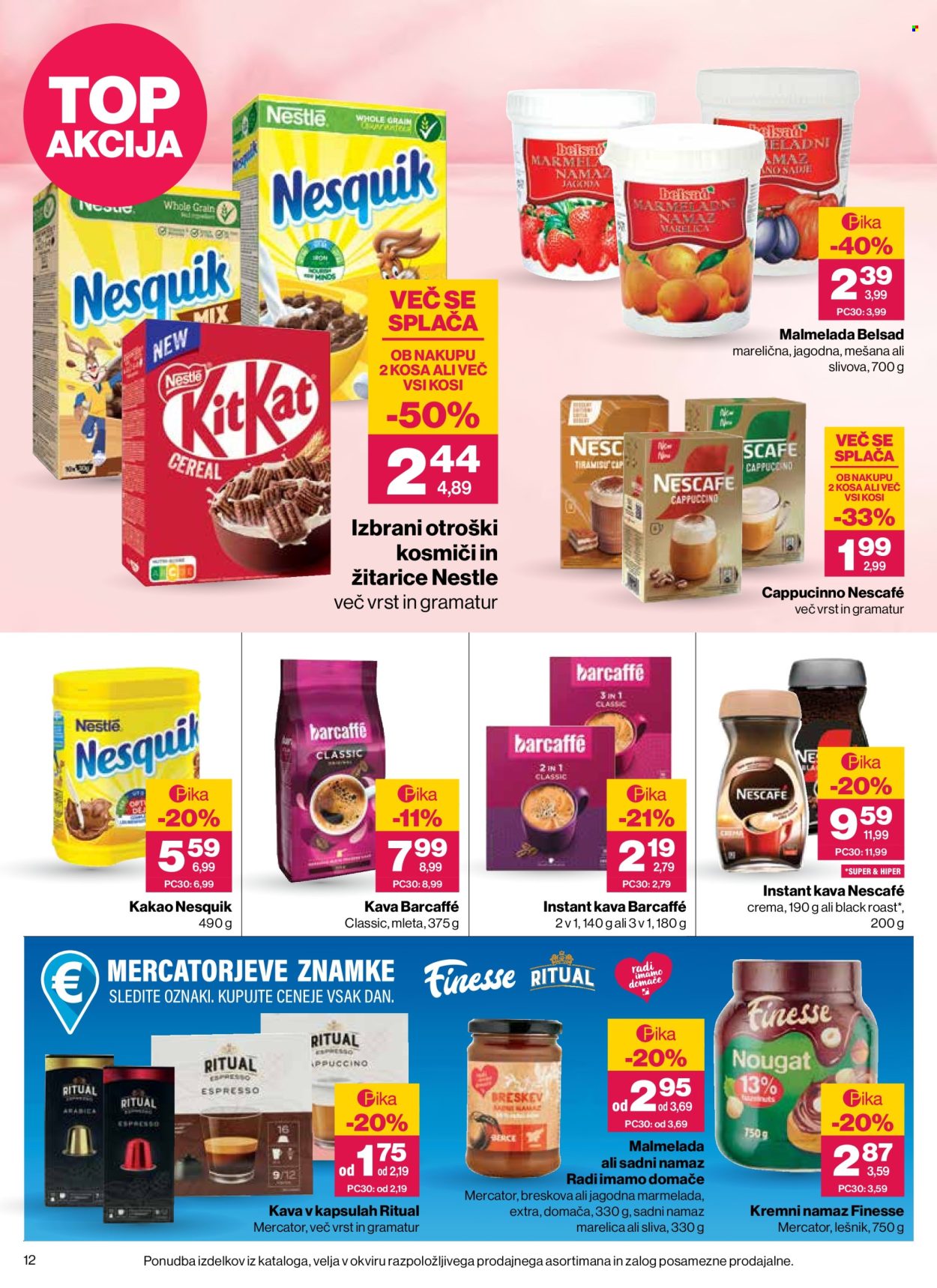 Mercator katalog - 20.8.2026 - 26.8.2026. Stran 12