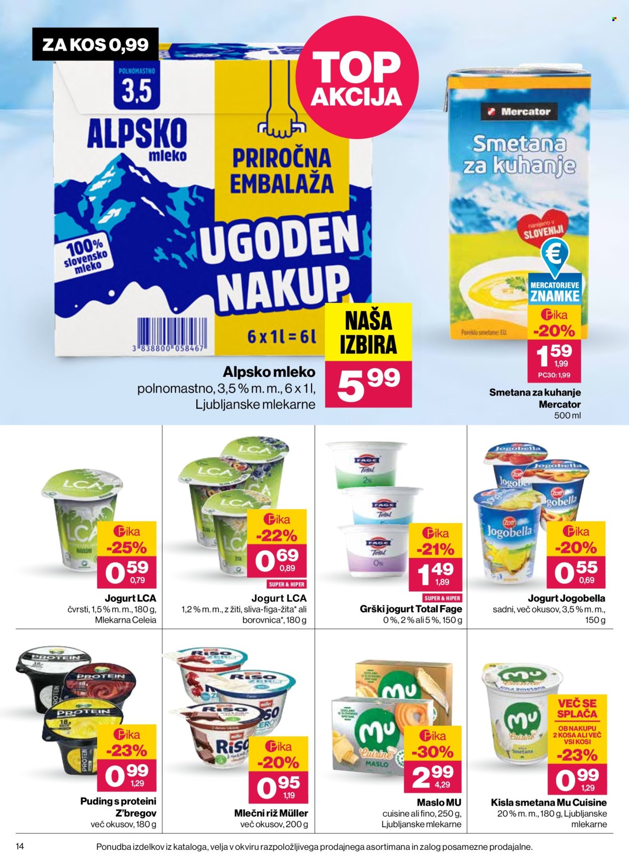 Mercator katalog - 20.8.2026 - 26.8.2026. Stran 14