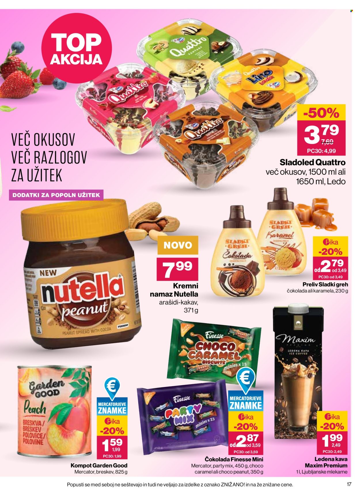 Mercator katalog - 20.8.2026 - 26.8.2026. Stran 17