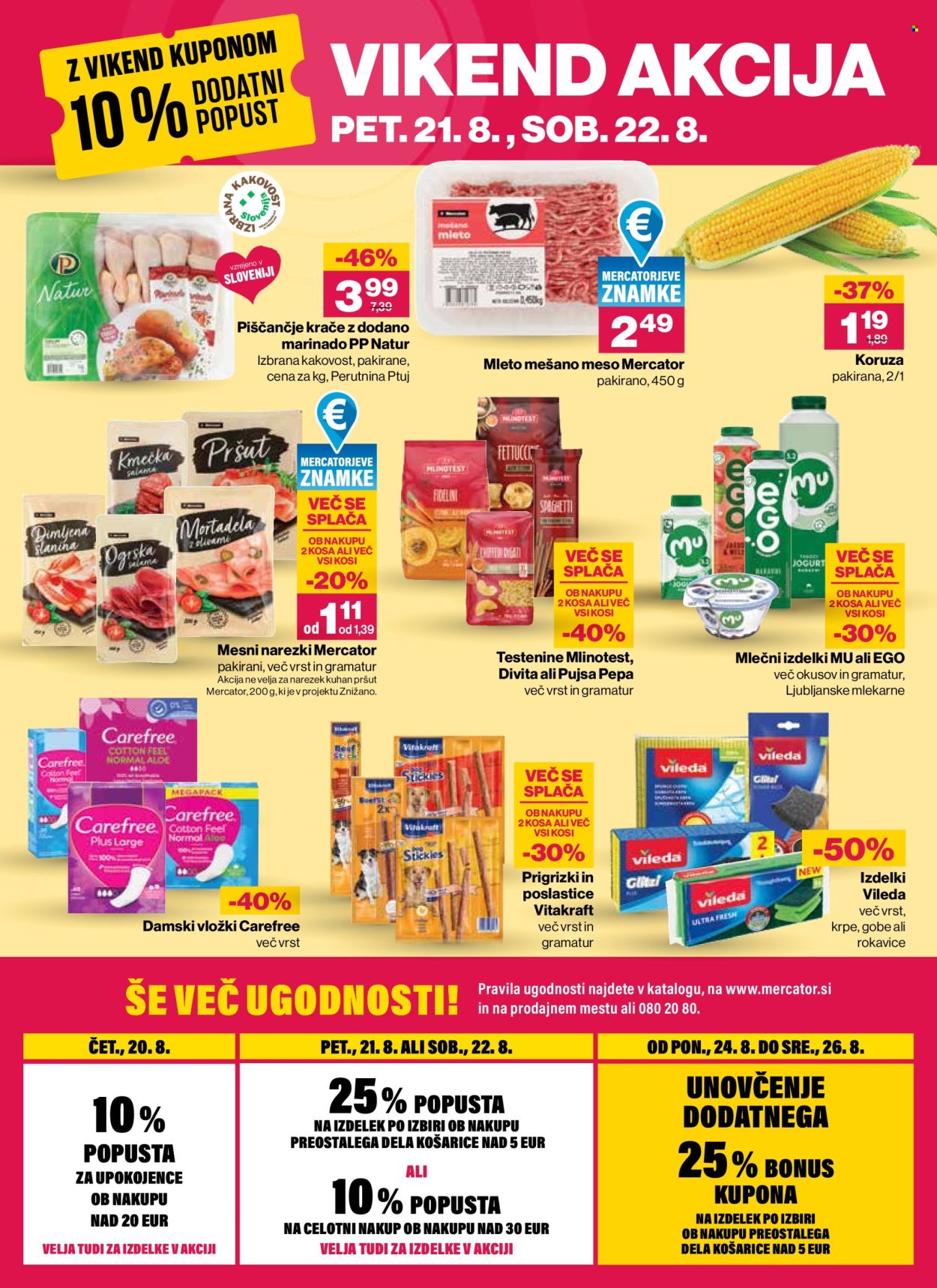 Mercator katalog - 20.8.2026 - 26.8.2026. Stran 32
