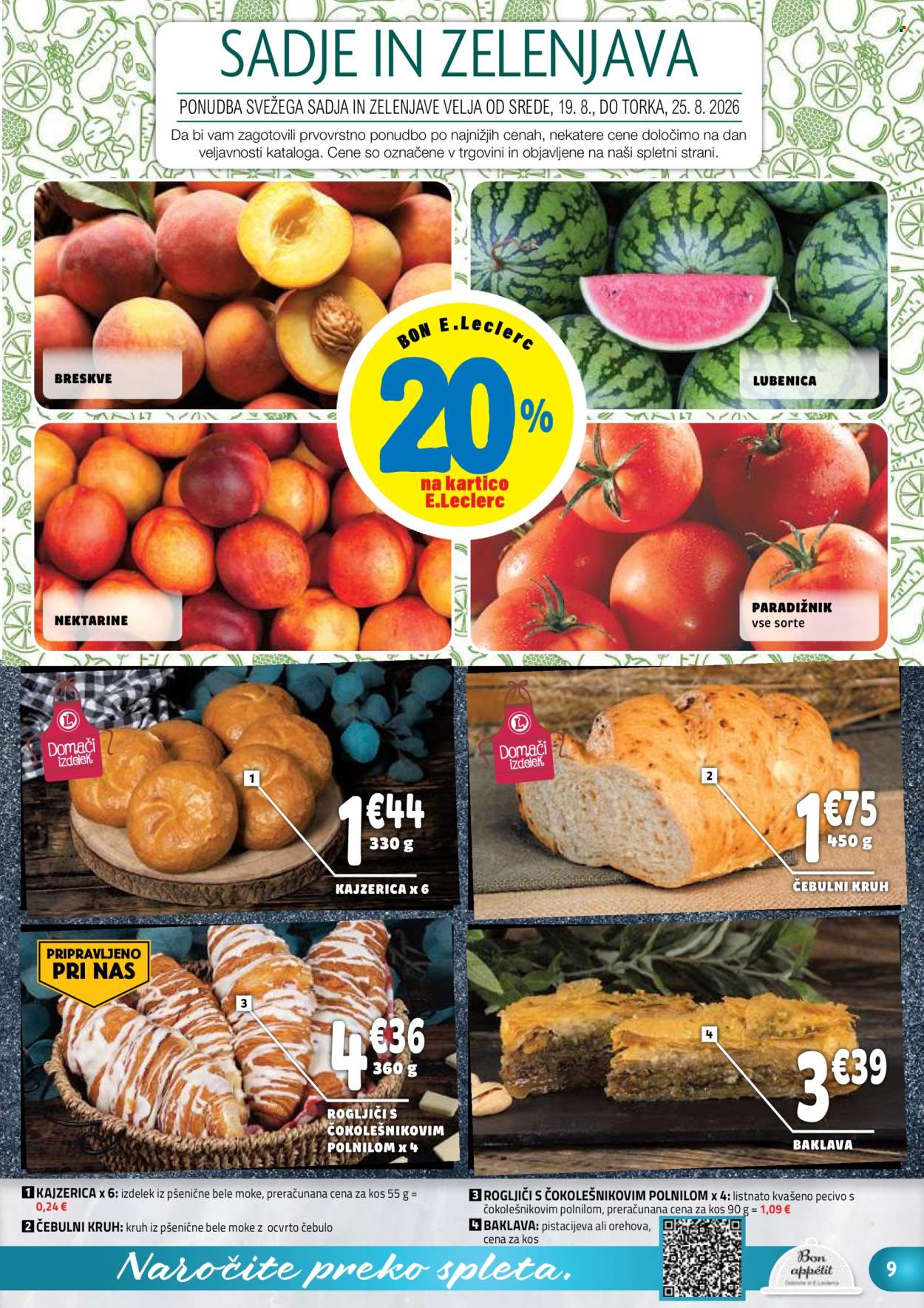 E.Leclerc katalog - 19.8.2026 - 29.8.2026. Stran 9