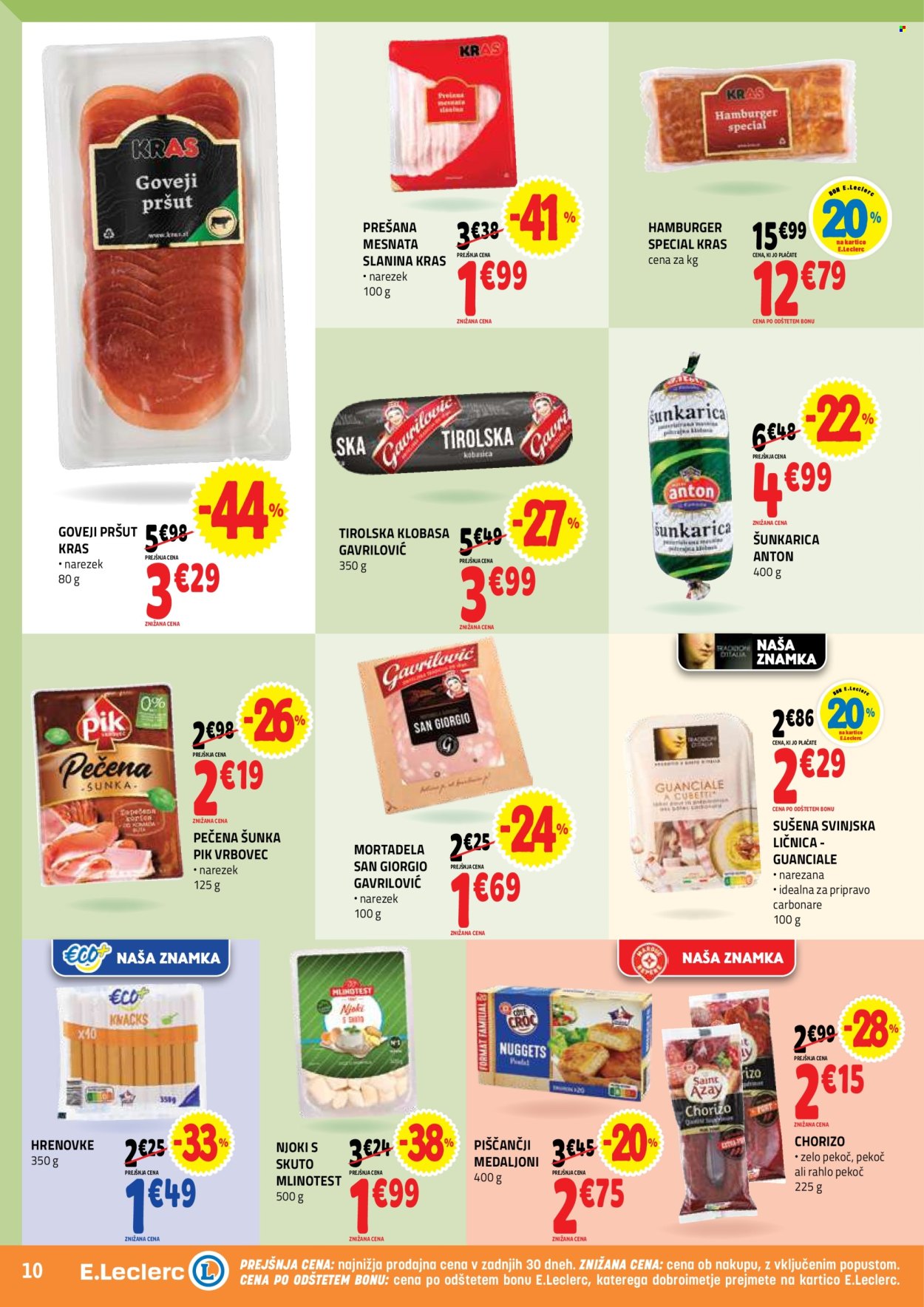 E.Leclerc katalog - 19.8.2026 - 29.8.2026. Stran 10