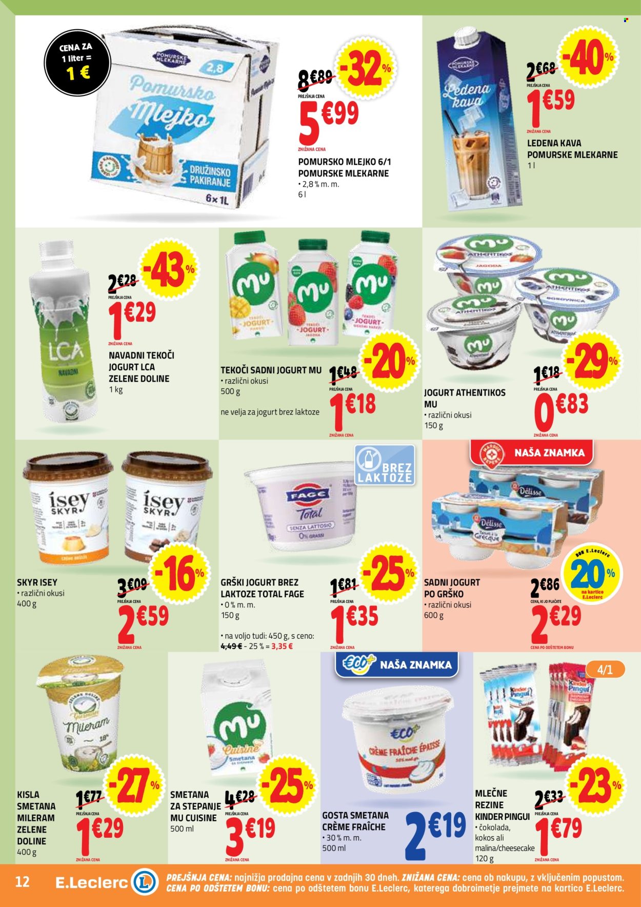 E.Leclerc katalog - 19.8.2026 - 29.8.2026. Stran 12