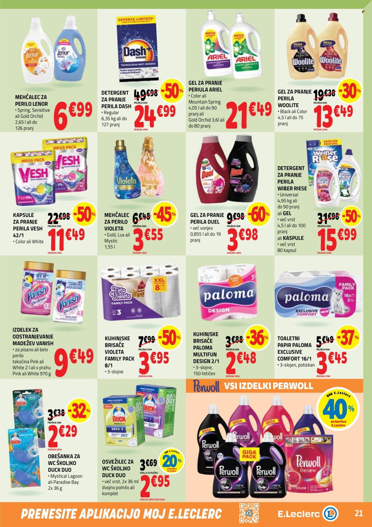 E.Leclerc katalog - 19.8.2026 - 29.8.2026. Stran 21