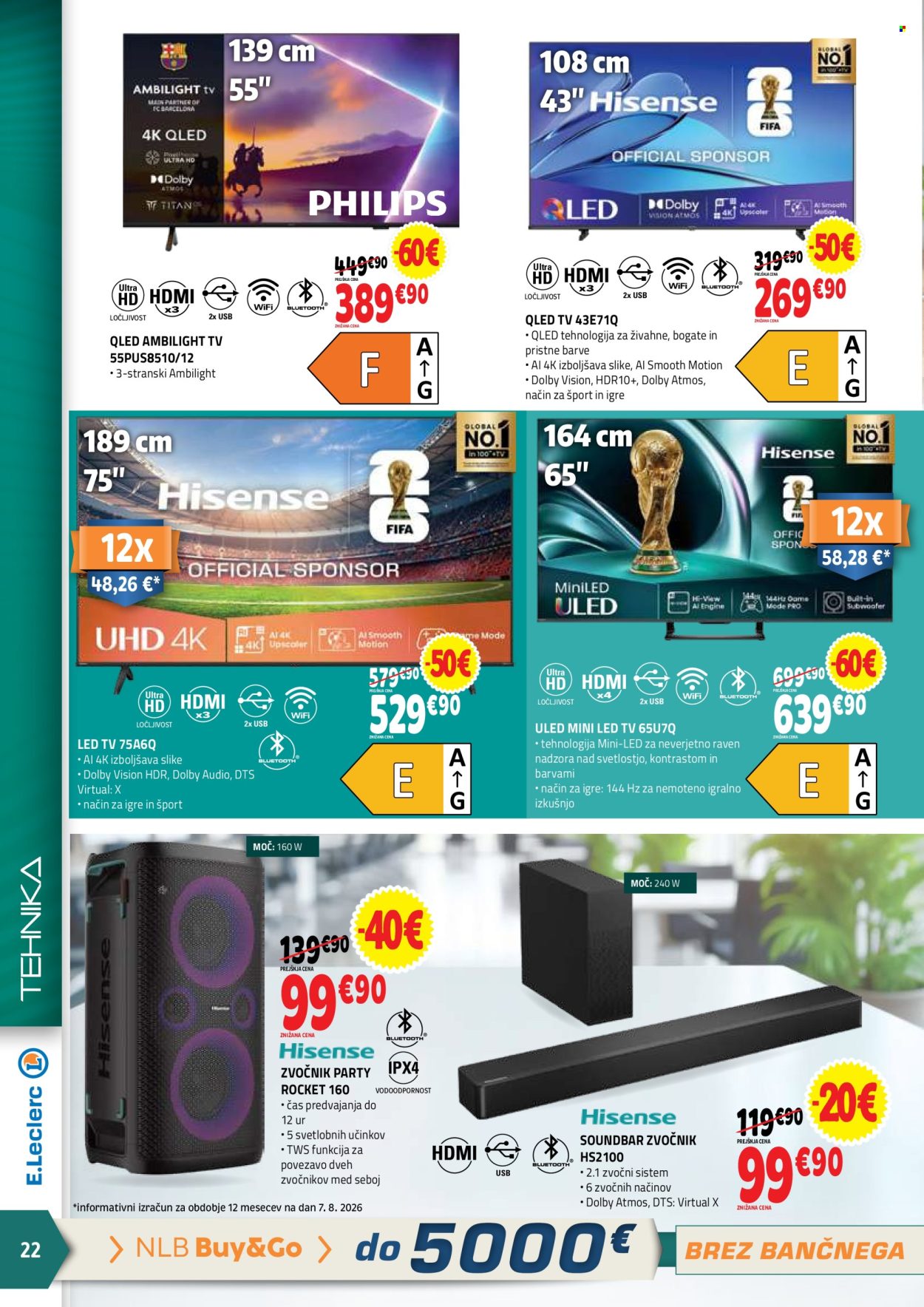 E.Leclerc katalog - 19.8.2026 - 29.8.2026. Stran 22