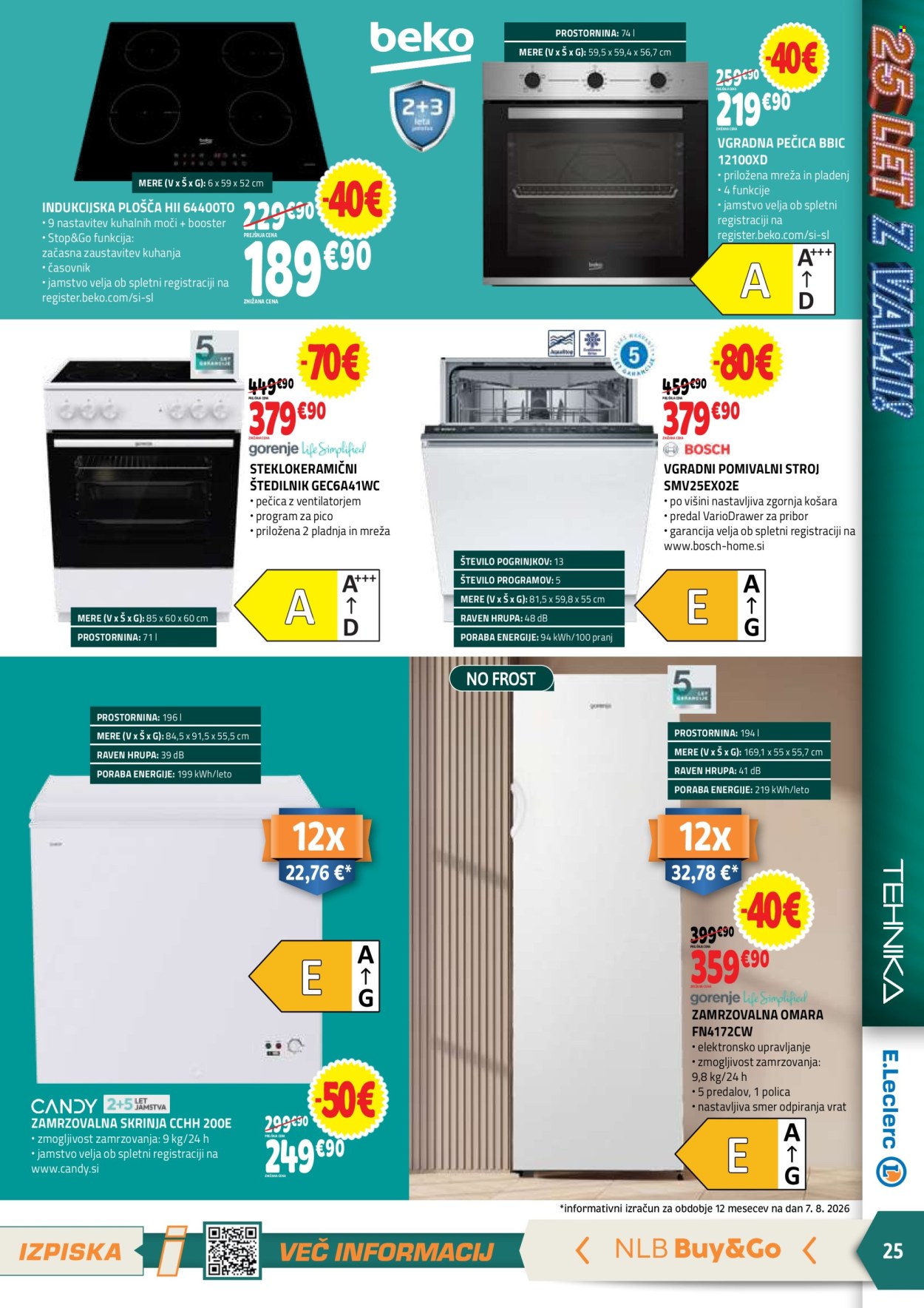 E.Leclerc katalog - 19.8.2026 - 29.8.2026. Stran 25