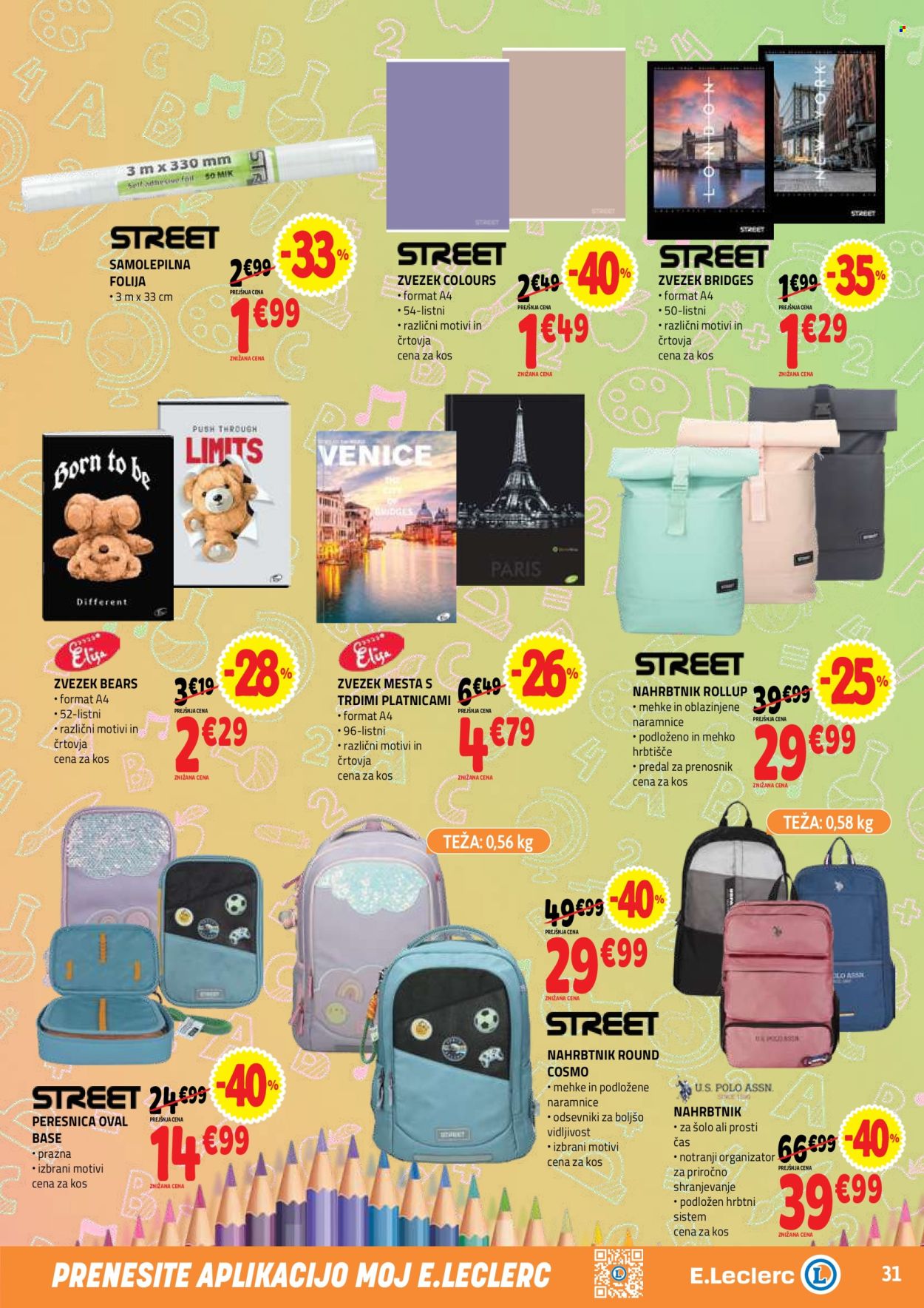 E.Leclerc katalog - 19.8.2026 - 29.8.2026. Stran 31