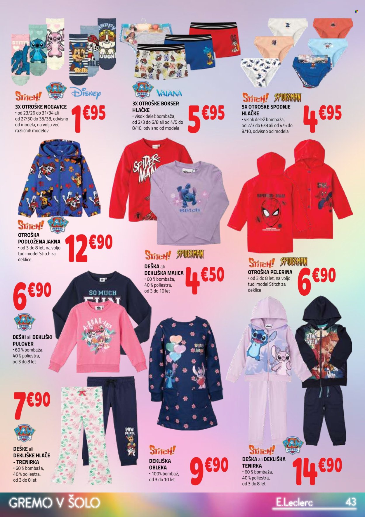 E.Leclerc katalog - 19.8.2026 - 29.8.2026. Stran 43