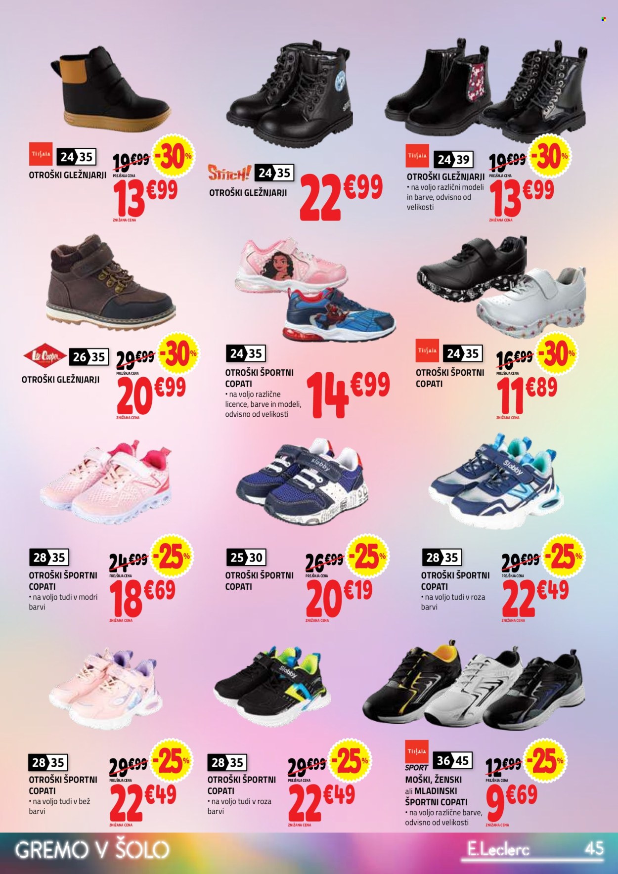 E.Leclerc katalog - 19.8.2026 - 29.8.2026. Stran 45