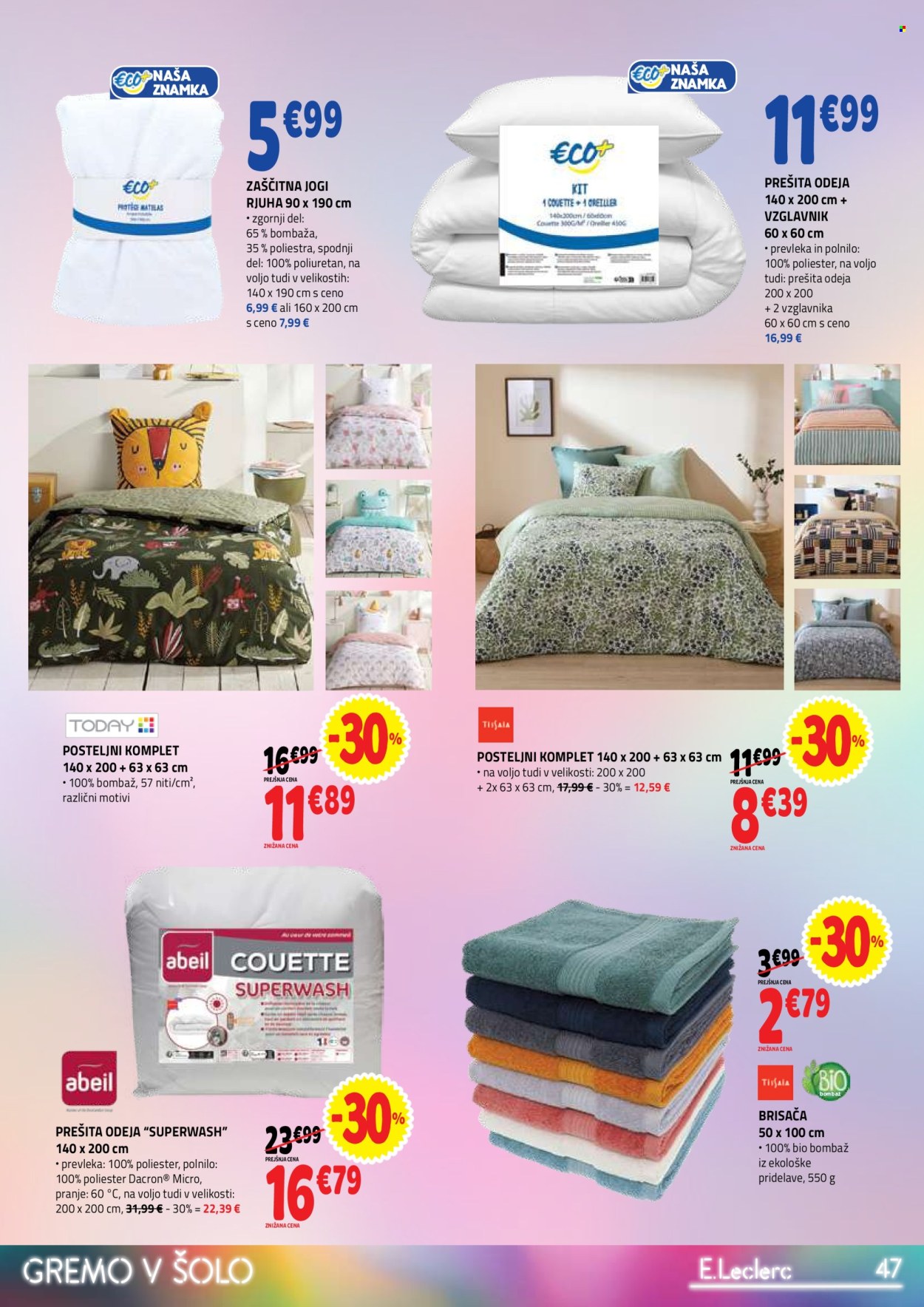 E.Leclerc katalog - 19.8.2026 - 29.8.2026. Stran 47