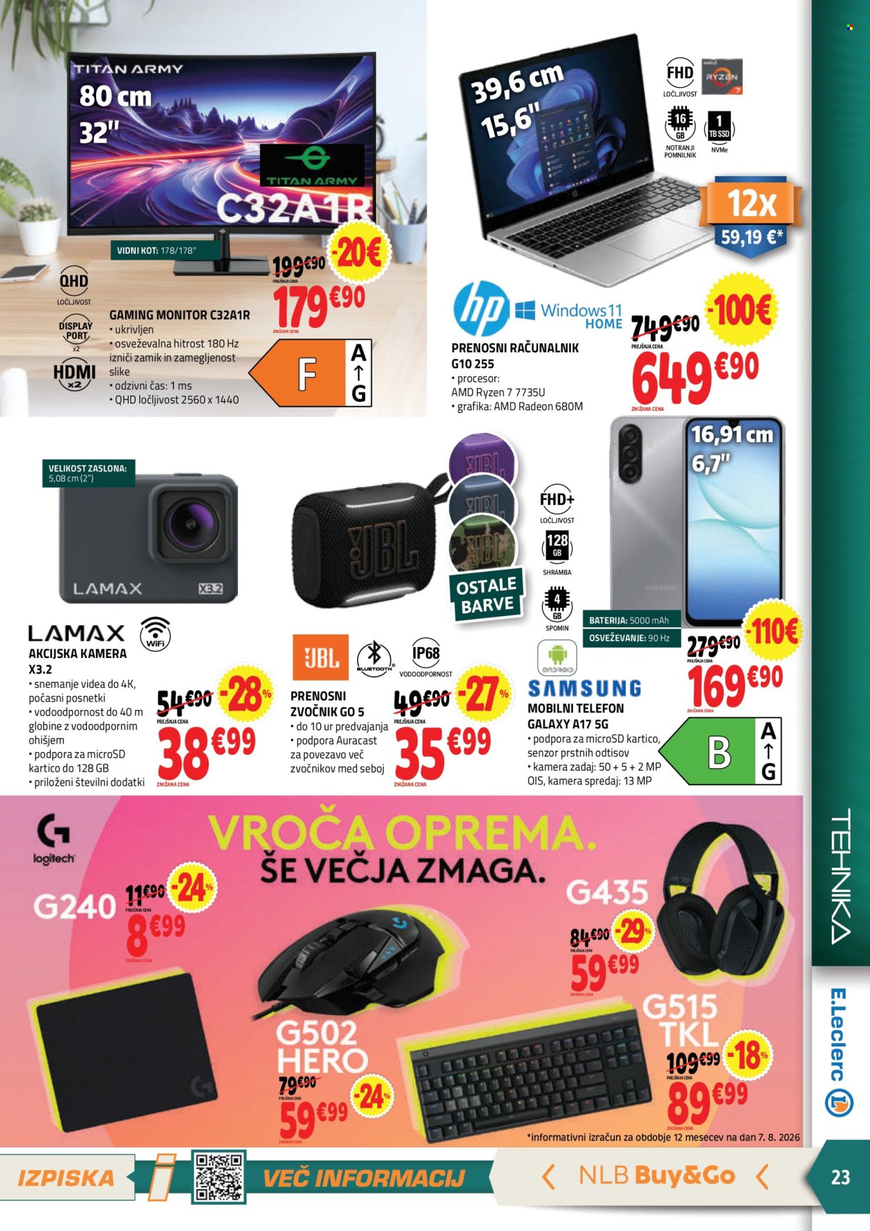 E.Leclerc katalog - 19.8.2026 - 29.8.2026. Stran 3