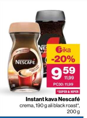 Instant kava Nescafe