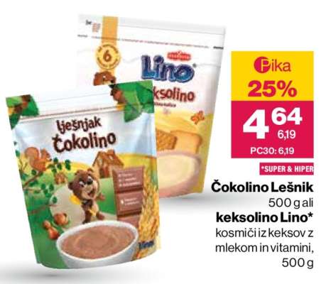 ČOKOLINO LEŠNIK