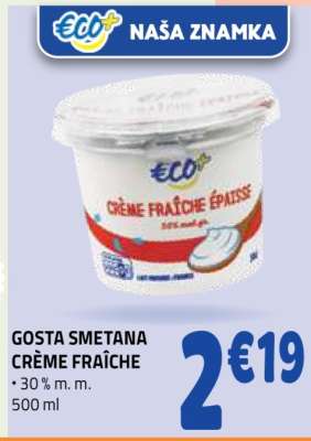 Gosta Smetana Crème Fraîche