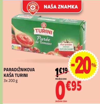 PARADIŽNIKOVA KAŠA TURINI