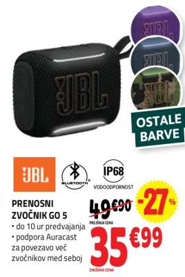PRENOSNI ZVOČNIK GO 5