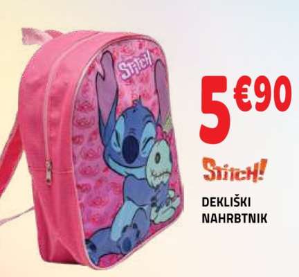 Stitch! Dekliški nahrbtnik