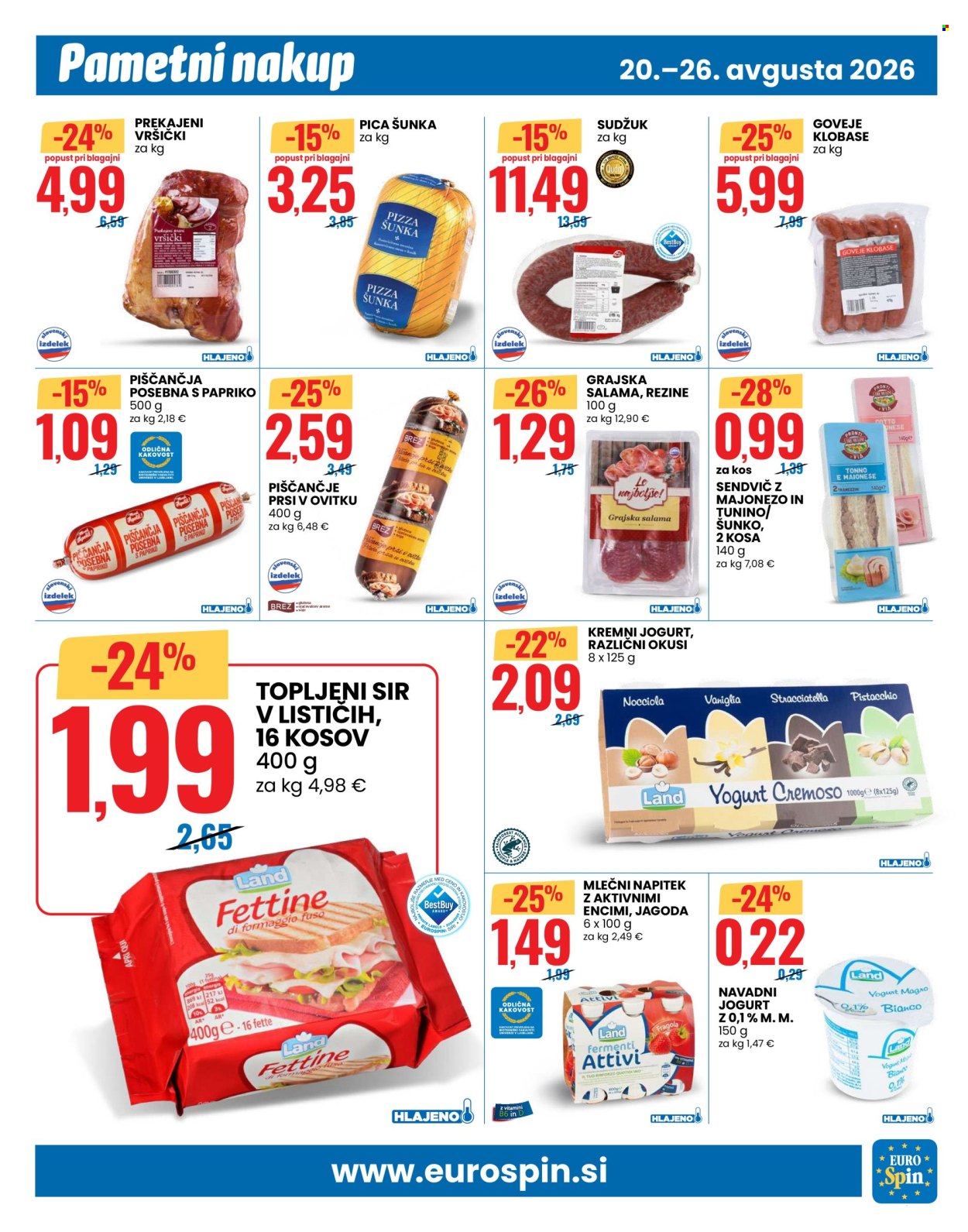 EuroSpin katalog - 20.8.2026 - 26.8.2026. Stran 7