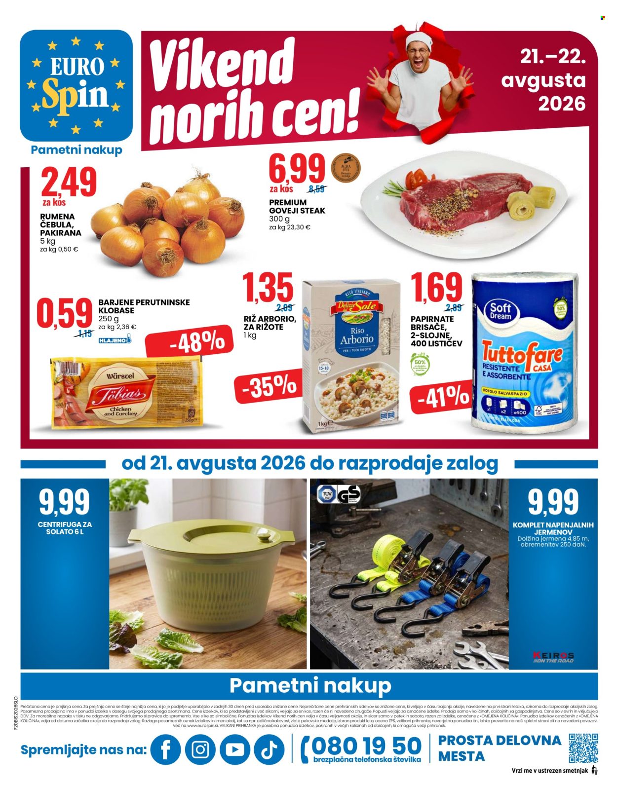 EuroSpin katalog - 20.8.2026 - 26.8.2026. Stran 16