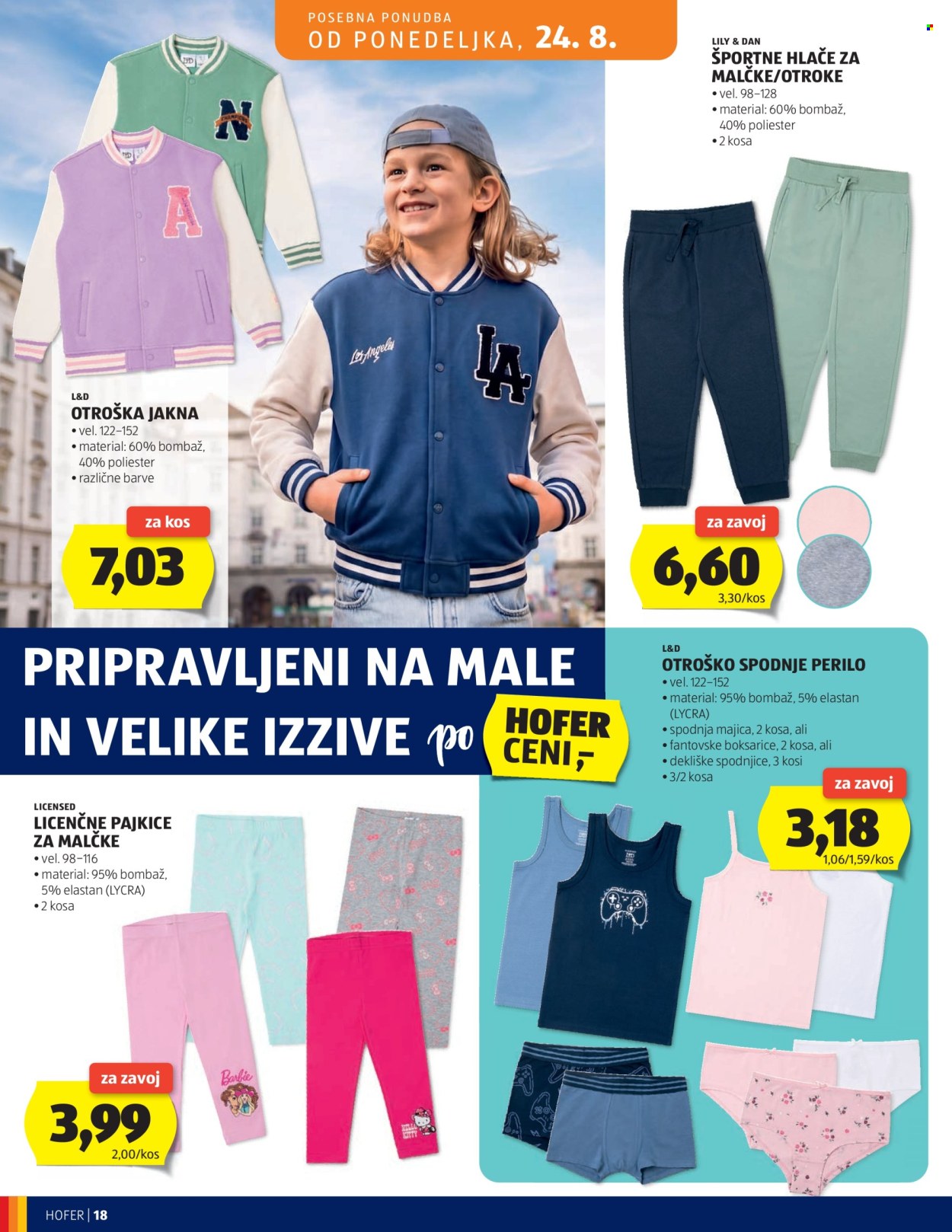 Hofer katalog - 19.8.2026 - 27.8.2026. Stran 18