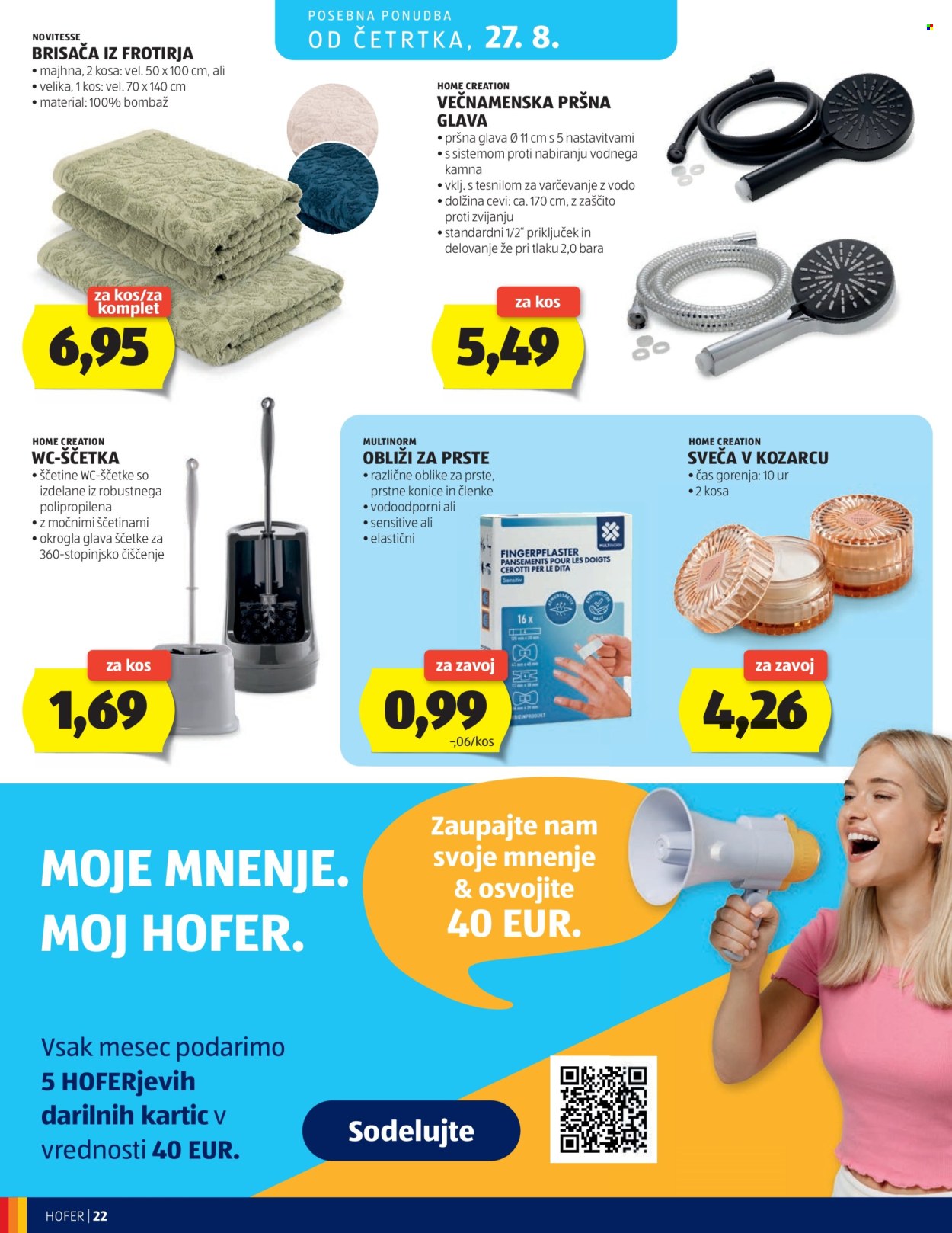 Hofer katalog - 19.8.2026 - 27.8.2026. Stran 22