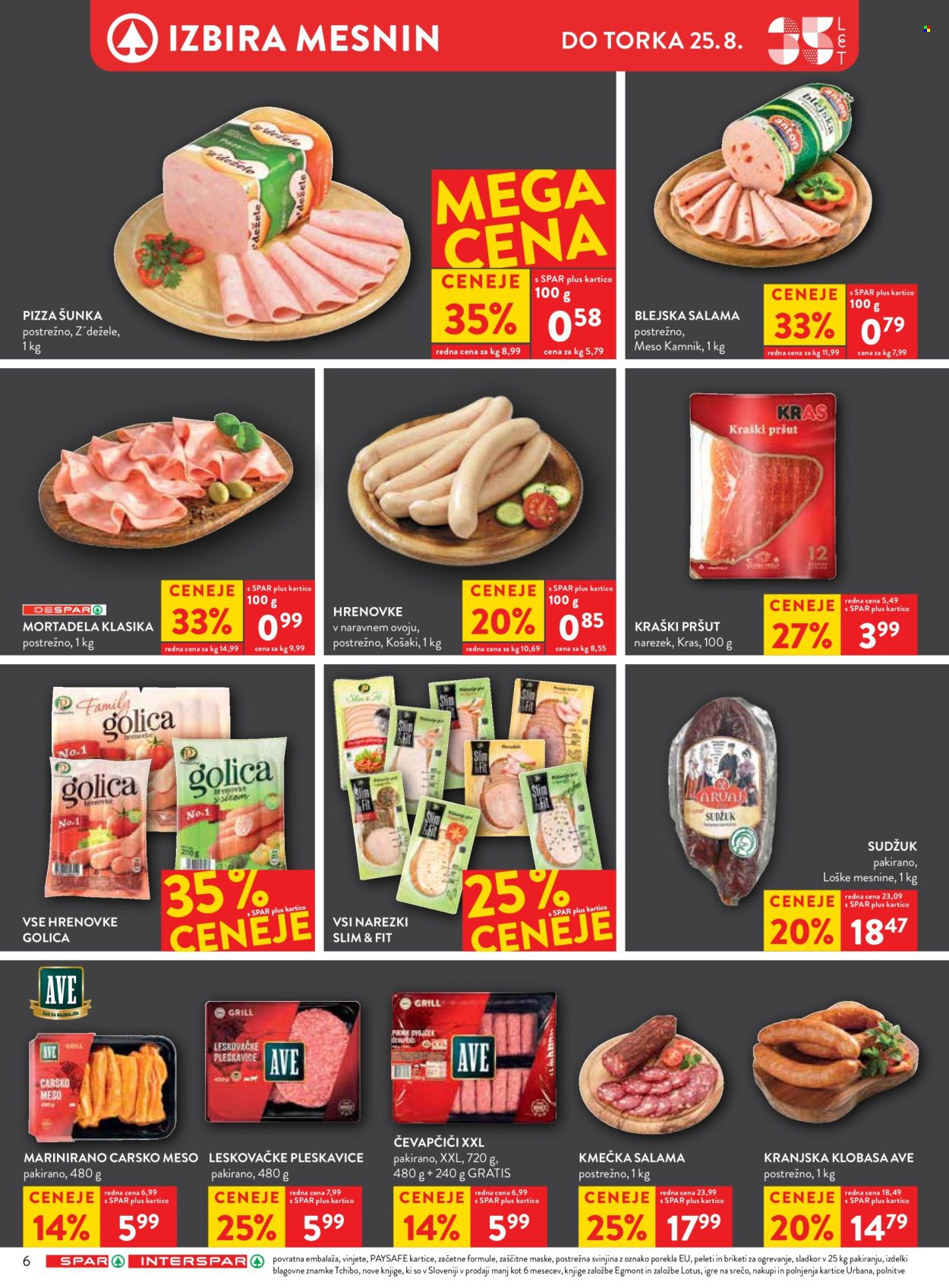 SPAR katalog - 19.8.2026 - 1.9.2026. Stran 9