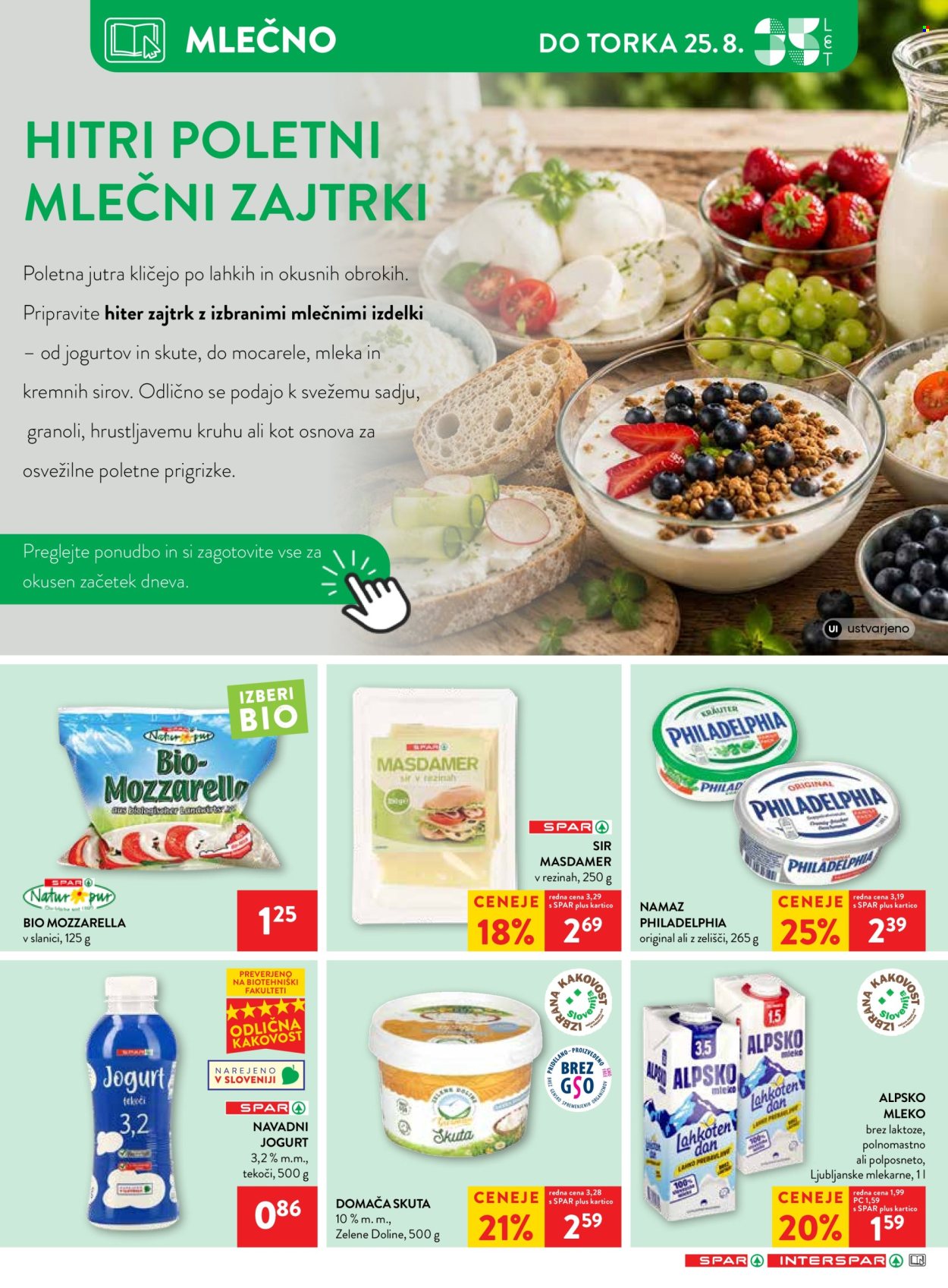 SPAR katalog - 19.8.2026 - 1.9.2026. Stran 22