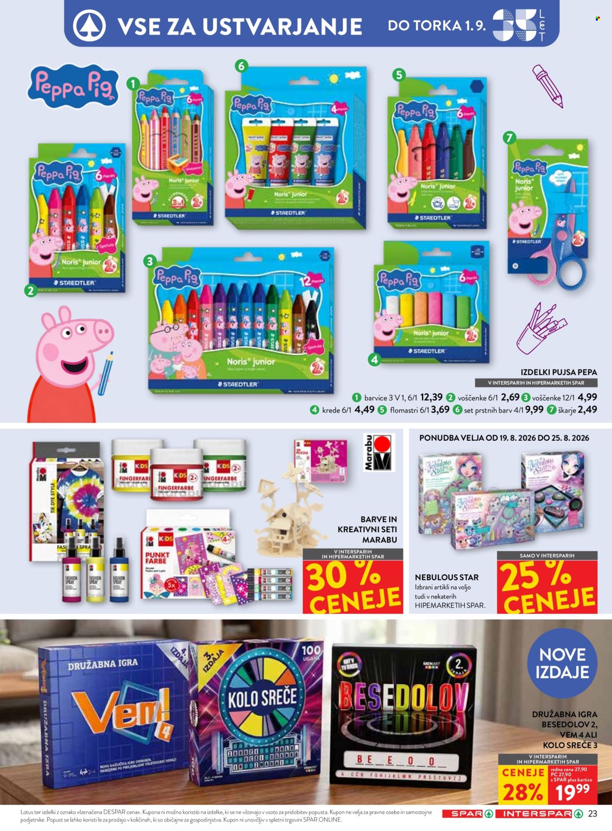 SPAR katalog - 19.8.2026 - 1.9.2026. Stran 38
