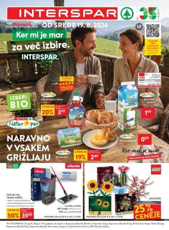 INTERSPAR katalog - 19.8.2026 - 1.9.2026.