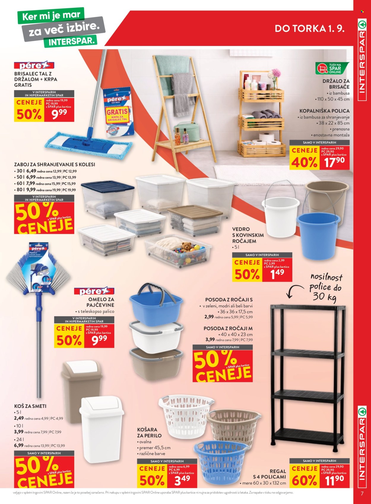 INTERSPAR katalog - 19.8.2026 - 1.9.2026. Stran 7