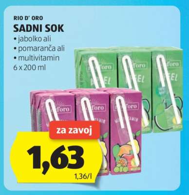 RIO D'ORO SADNI SOK