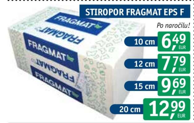 STIROPOR FRAGMAT EPS F 10 cm