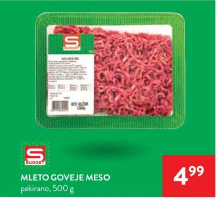 MLETO GOVEJE MESO