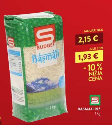 Basmati riž
